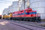 MAN 4605, MAN 2457, Manning Rail power at Manning Grain